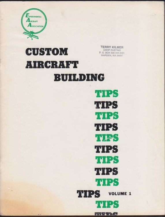 Image for CUSTOM AIRCRAFT BUILDING TIPS. VOLUME 1 CUSTOM AIRCRAFT BUILDING TIPS. VOLUME 1