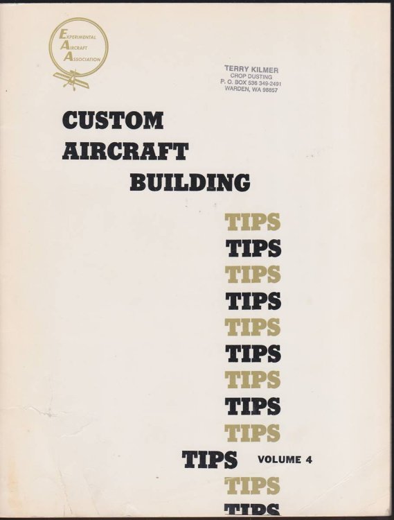 Image for CUSTOM AIRCRAFT BUILDING TIPS. VOLUME 4 CUSTOM AIRCRAFT BUILDING TIPS. VOLUME 4