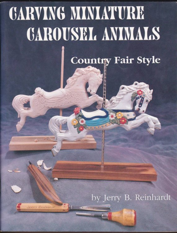 CARVING MINIATURE CAROUSEL ANIMALS: COUNTRY FAIR STYLE