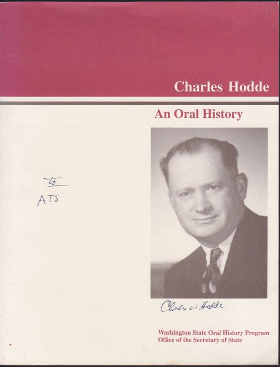 CHARLES HODDE: AN ORAL HISTORY
