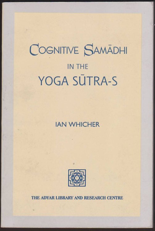 COGNITIVE SAMADHI N THE YOGA-SUTRA-S