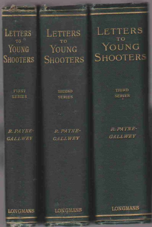 Image for LETTERS TO YOUNG SHOOTERS. THREE VOLUME SET. LETTERS TO YOUNG SHOOTERS. THREE VOLUME SET.