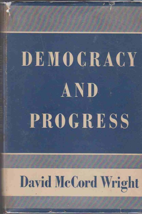 DEMOCRACY AND PROGRESS