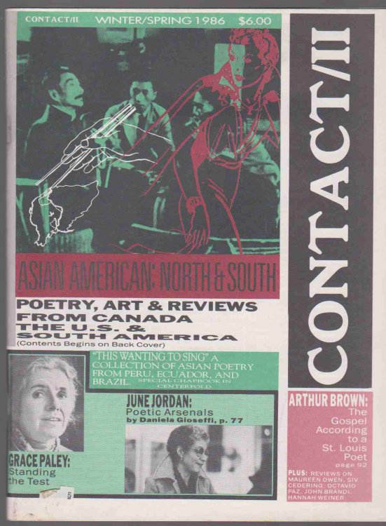 CONTACT II VOL. 7, NO. 38/39/40 WINTER-SPRING, 1986