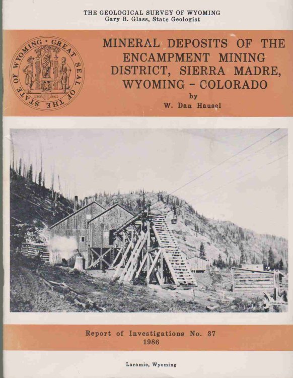 MINERAL DEPOSITS OF THE ENCAMPMENT MINING DISTRICT, SIERRA MADRE, WYOMING - COLORADO