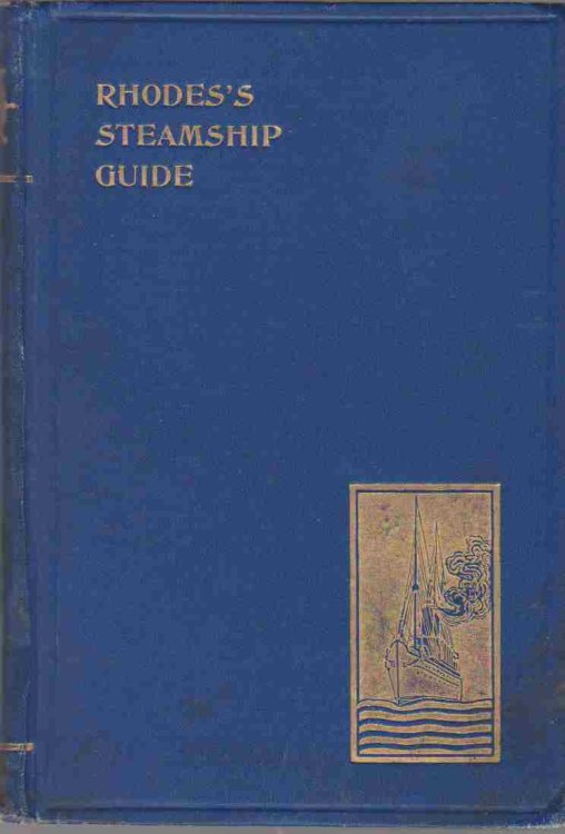 RHODES'S STEAMSHIP GUIDE 1905