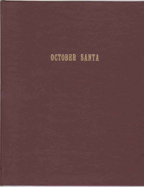 OCTOBER SANTA: A MEMOIR BY JOAN EM JENSEN