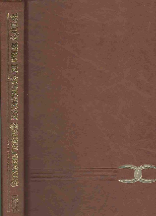 WHO'S WHO IN AMERICAN SADDLEBREDS 1976-1983