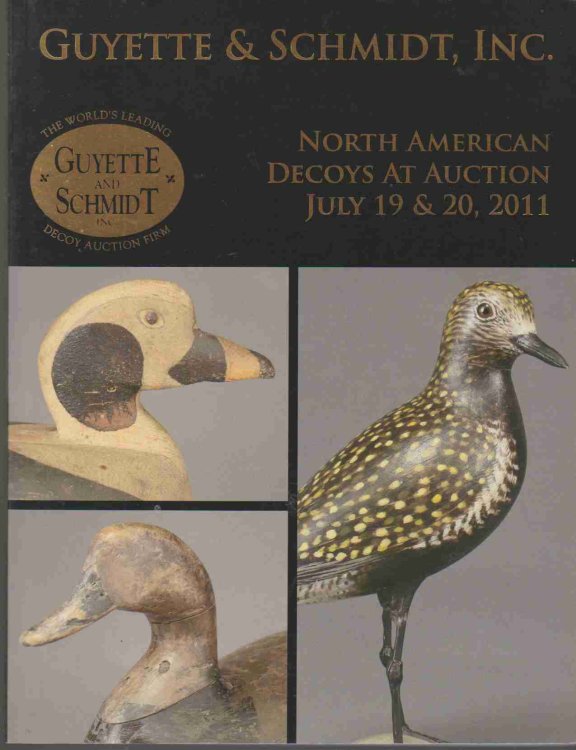 NORTH AMERICAN DECOYS AT AUCTION JULY 19 & 20, 2011