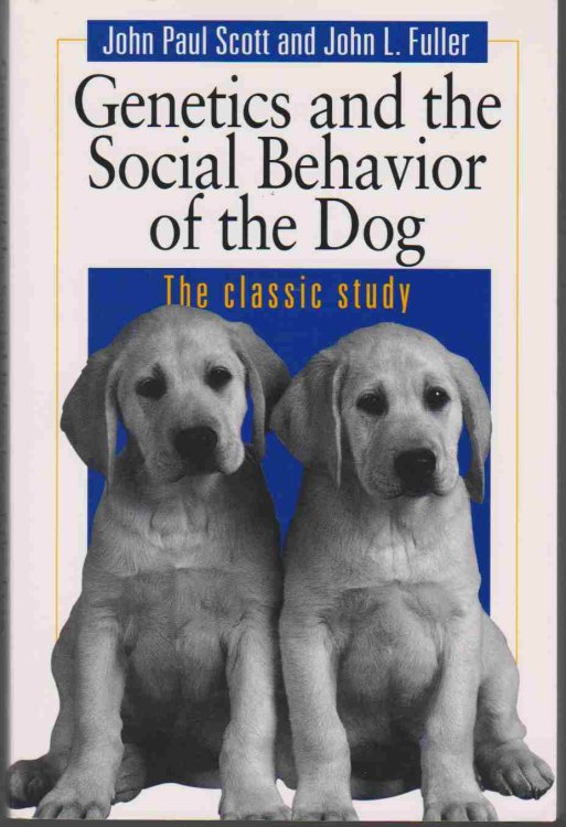 GENETICS AND THE SOCIAL BEHAVIOUR OF THE DOG