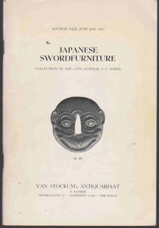 CATALOGUE OF THE RENOWNED COLLECTION OF JAPANESE SWORDFURNITURE OF THE LATE GENERAL J.C. PABST