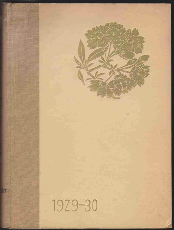 THE YEAR BOOK OF JAPANESE ART 1929-30