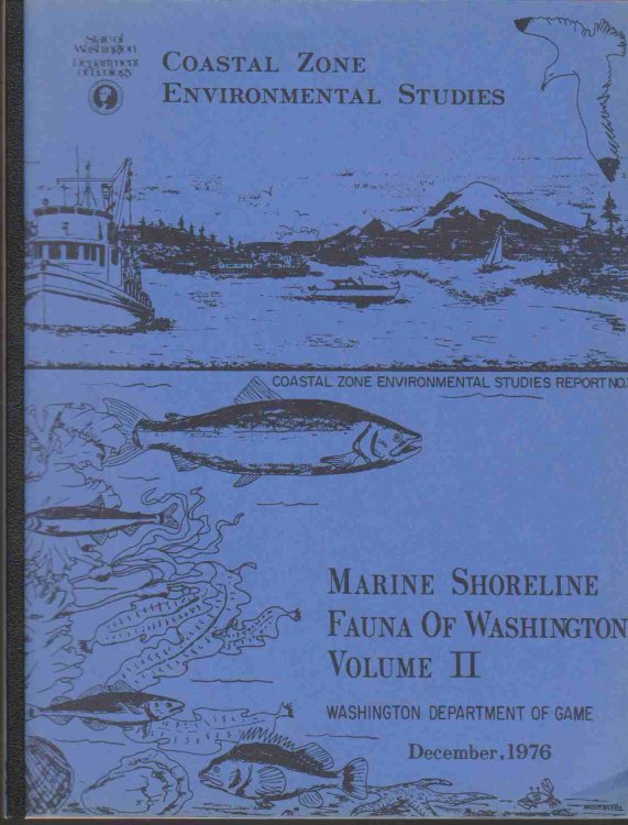 MARINE SHORELINE FAUNA OF WASHINGTON VOLUME II