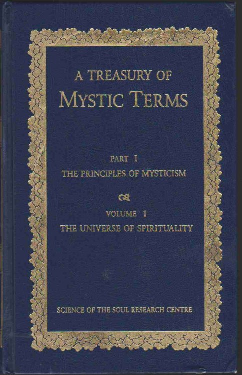 TREASURY OF MYSTIC TERMS Part I the Principles of Mysticism, SET of 6 : Volume 1, 2, 3, 4, 5, 6