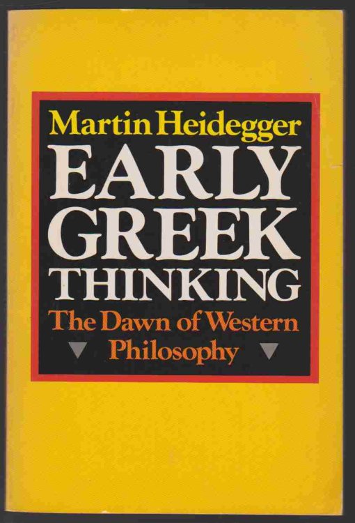 EARLY GREEK THINKING