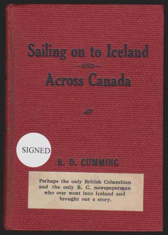 SAILING ON TO ICELAND AND ACROSS CANADA BY RAIL