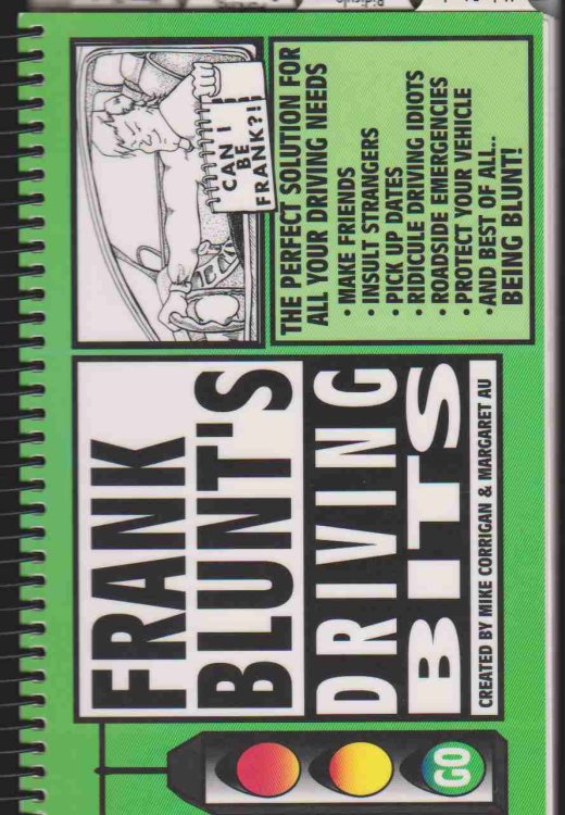 FRANK BLUNT'S DRIVING BITS