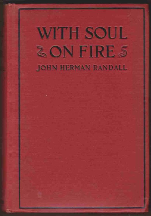 WITH SOUL ON FIRE A Novel