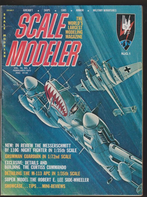 SCALE MODELER (VOL. 10, NO. 2 FEBRUARY 1975) The World's Largest Modeling Magazine