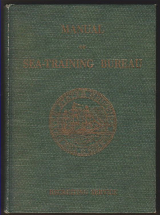 MANUAL FOR THE GUIDANCE OF APPRENTICES ON TRAINING SHIPS