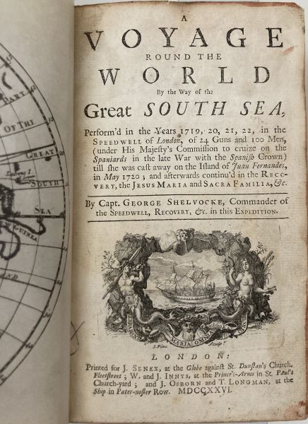 A VOYAGE ROUND THE WORLD BY THE WAY OF THE GREAT SOUTH SEA