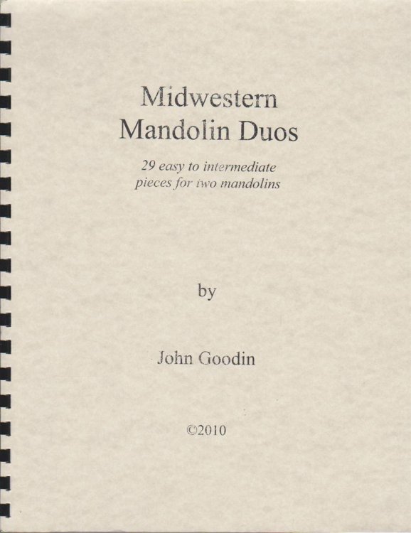 MIDWESTERN MANDOLIN DUOS 29 Easy to Intermediate Pieces for Two Mandolins