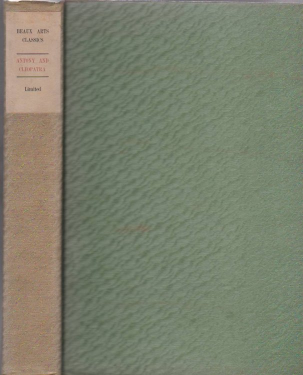 ANTONY AND CLEOPATRA (LUXEMBOURG EDITION, LIMITED)