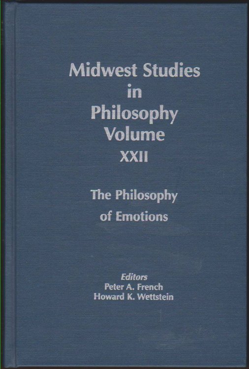 PHILOSOPHY OF EMOTIONS