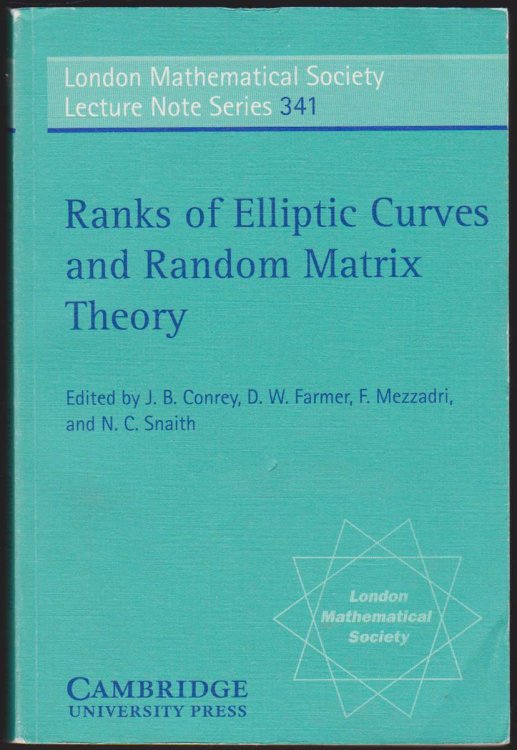 RANKS OF ELLIPTIC CURVES AND RANDOM MATRIX THEORY