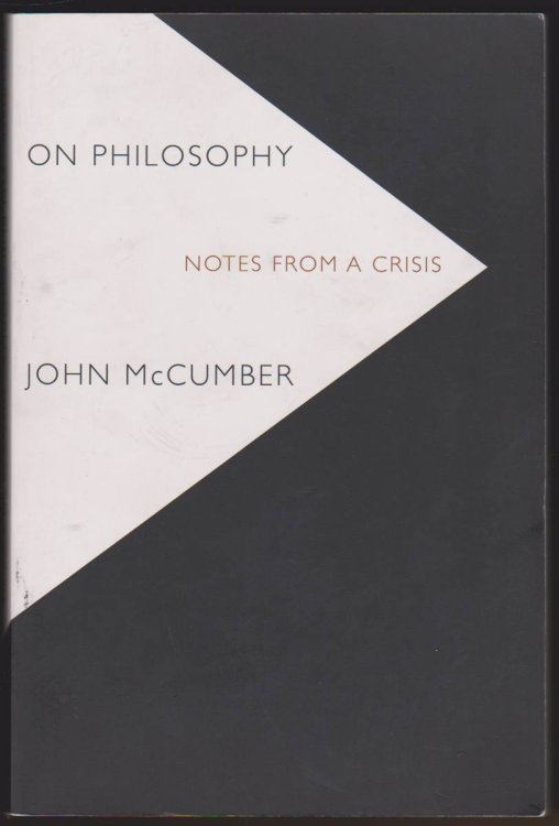ON PHILOSOPHY Notes from a Crisis