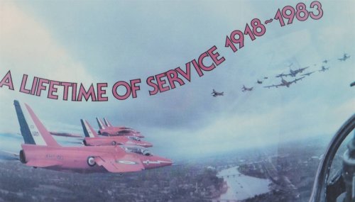 A LIFETIME OF SERVICE SIXTY-FIVE YEARS OF THE ROYAL AIR FORCE 1918-1983