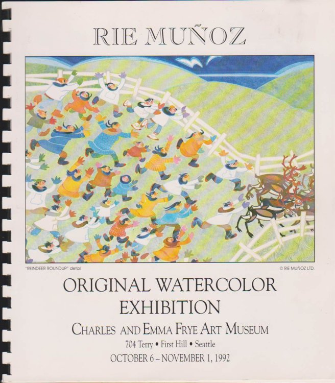 RIE MUNOZ Original Watercolor Exhibition