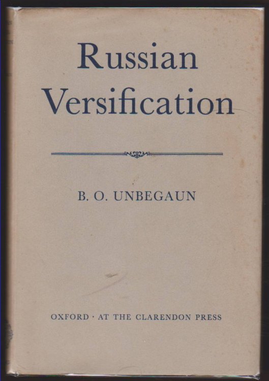 RUSSIAN VERSIFICATION
