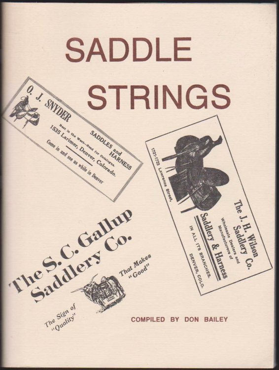 SADDLE STRINGS [1 OF 1000 SIGNED COPIES]