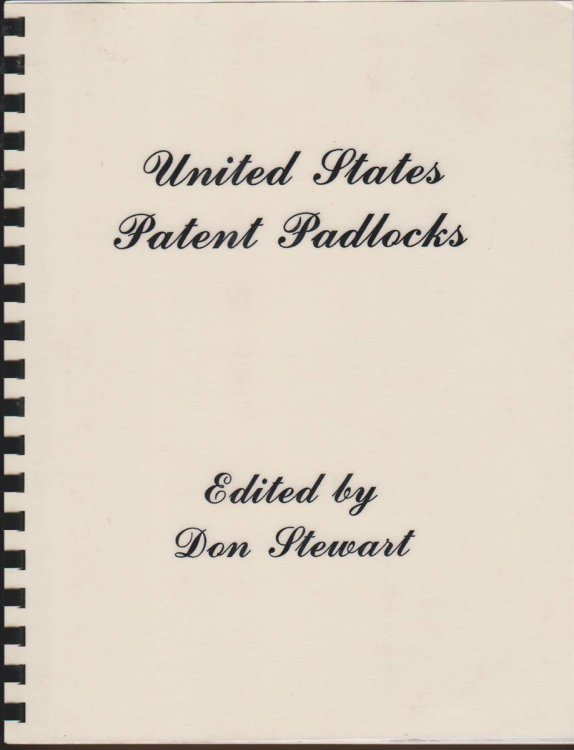 UNITED STATES PATENT PADLOCKS