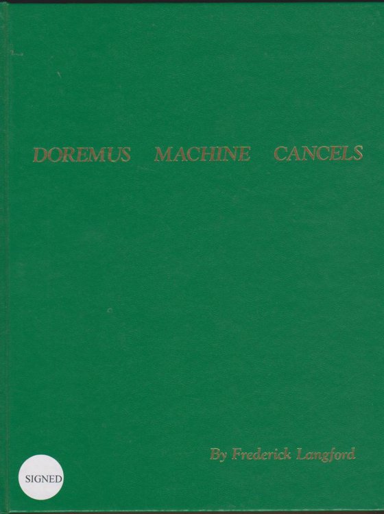 DOREMUS MACHINE CANCELS