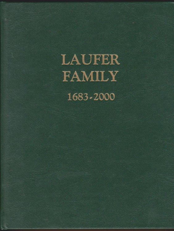 LAUFER FAMILY 1683-2000