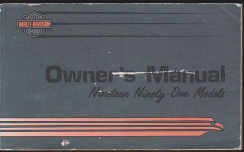 OWNER'S MANUAL NINETEEN NINETY-ONE MODELS