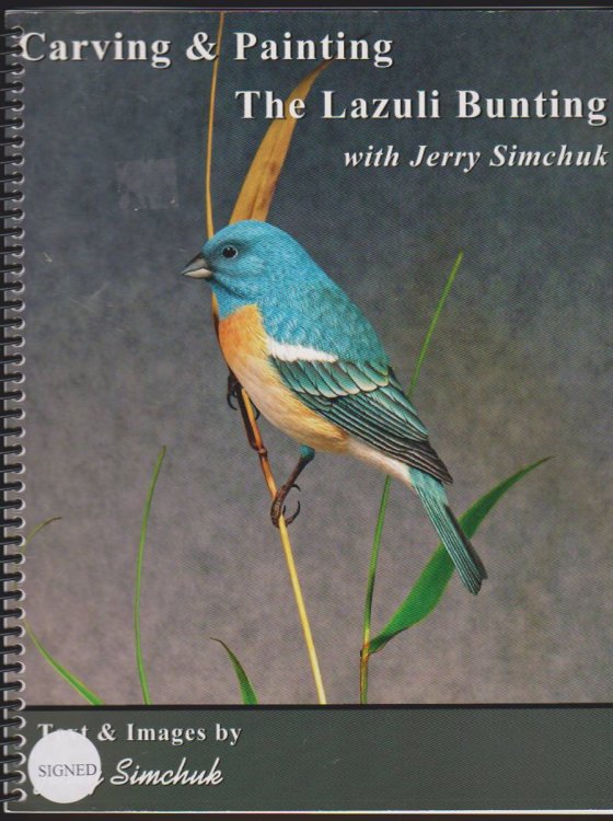 CARVING & PAINTING THE LAZULI BUNTING