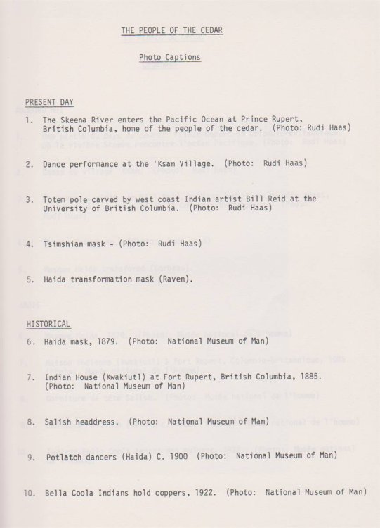 THE PEOPLE OF THE CEDAR (LE PEUPLE DU CEDRE)