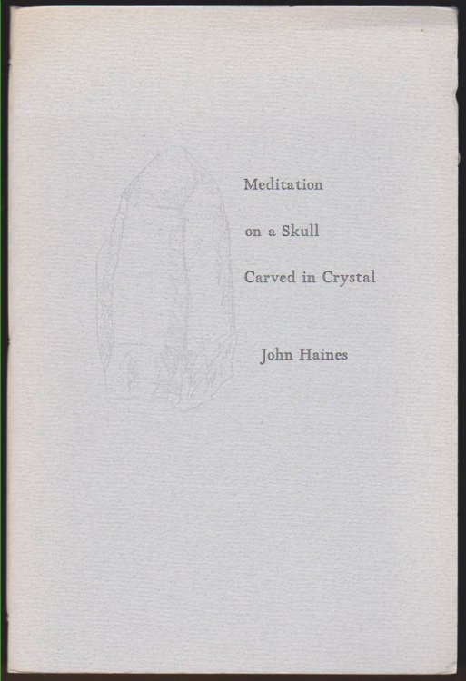 MEDITATION ON A SKULL CARVED IN CRYSTAL