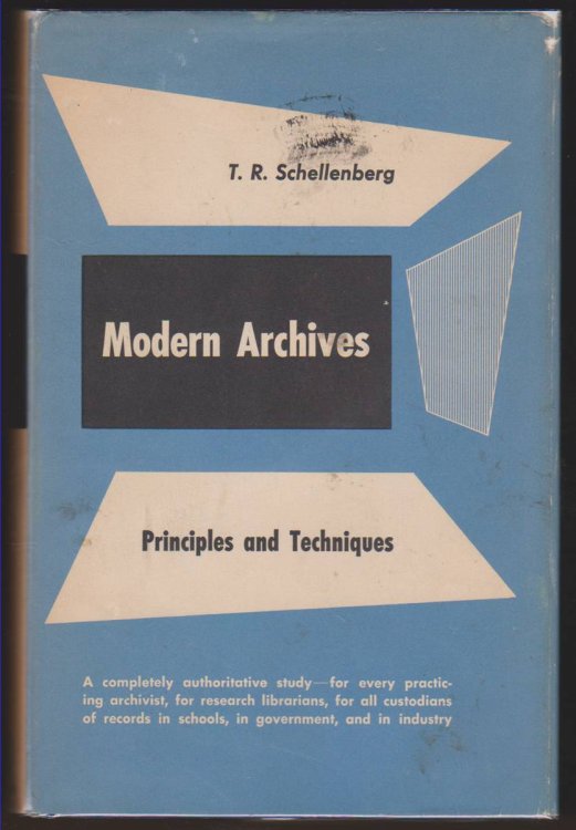 MODERN ARCHIVES Principles and Techniques