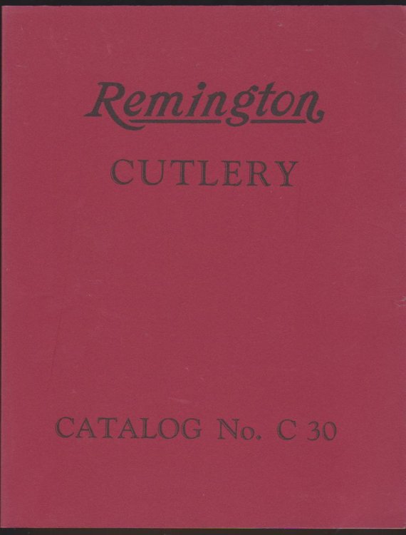 REMINGTON CUTLERY CATALOG NO. C 30