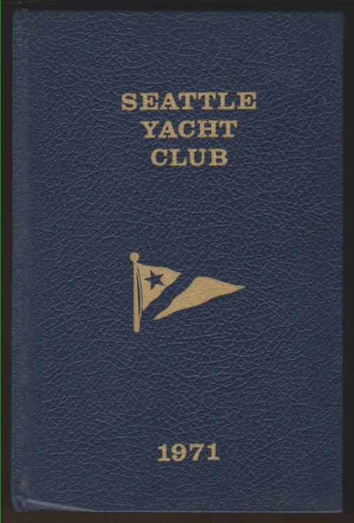 SEATTLE YACHT CLUB 1971