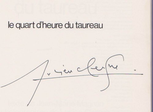 LE QUART D'HEURE DU TAUREAU