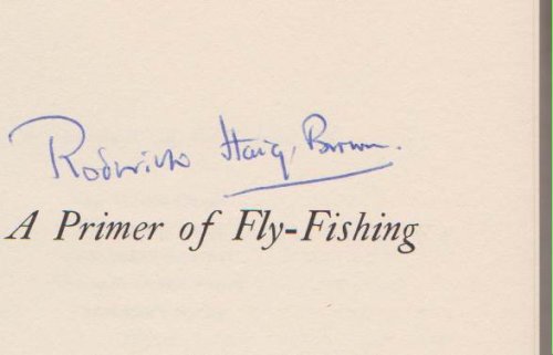 A PRIMER OF FLY-FISHING (1ST EDITION/1ST PRINTING, SIGNED BY AUTHOR)