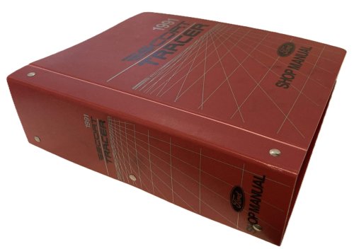 1991 FORD ESCORT AND MERCURY TRACER REPAIR SHOP MANUAL