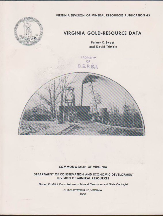 VIRGINIA GOLD-RESOURCE DATA