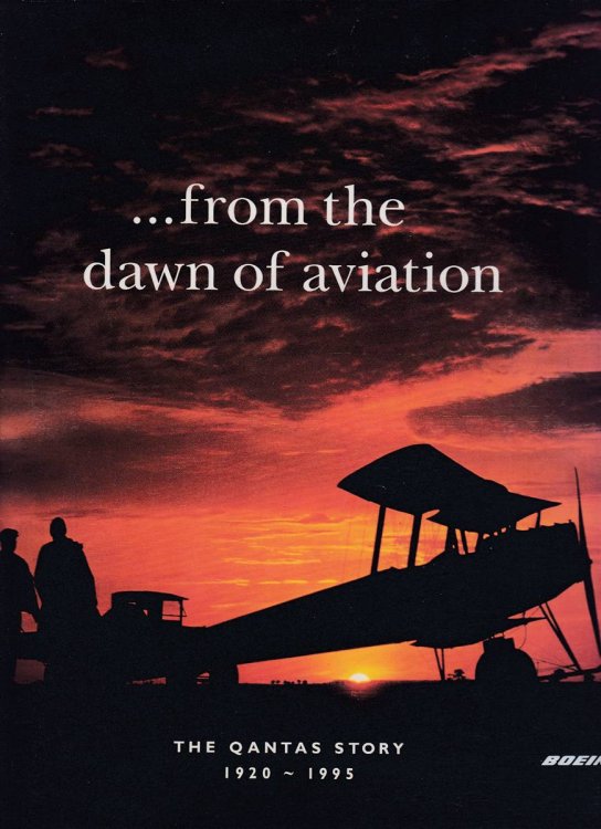FROM THE DAWN OF AVIATION The Qantas Story, 1920-1995