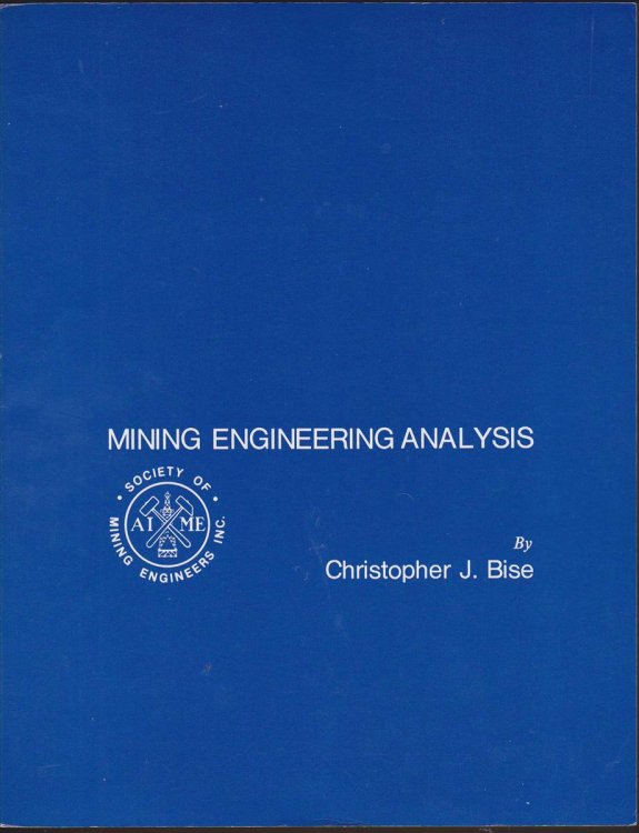 MINING ENGINEERING ANALYSIS